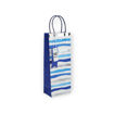 Picture of DISTRESSED BLUE STRIPES BAG